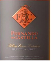 Fernando de Castilla Solera Gran Reserva Brandy de Jerez