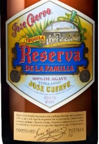 Tequila José Cuervo Extra Añejo Reserva de la Familia